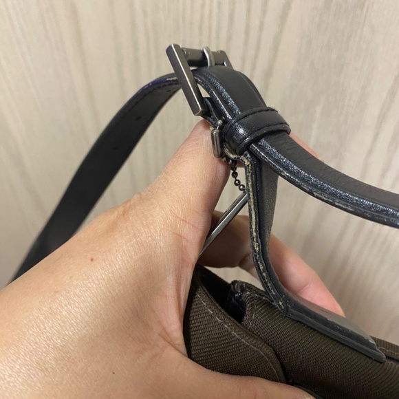 Coach Brown Shoulder Flap Bag - Picture 7 of 12